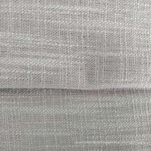 Manufacture hot sell new curtain upholstery  fabric with 100% polyester poly linen look CC2027BOOK CC2027-008